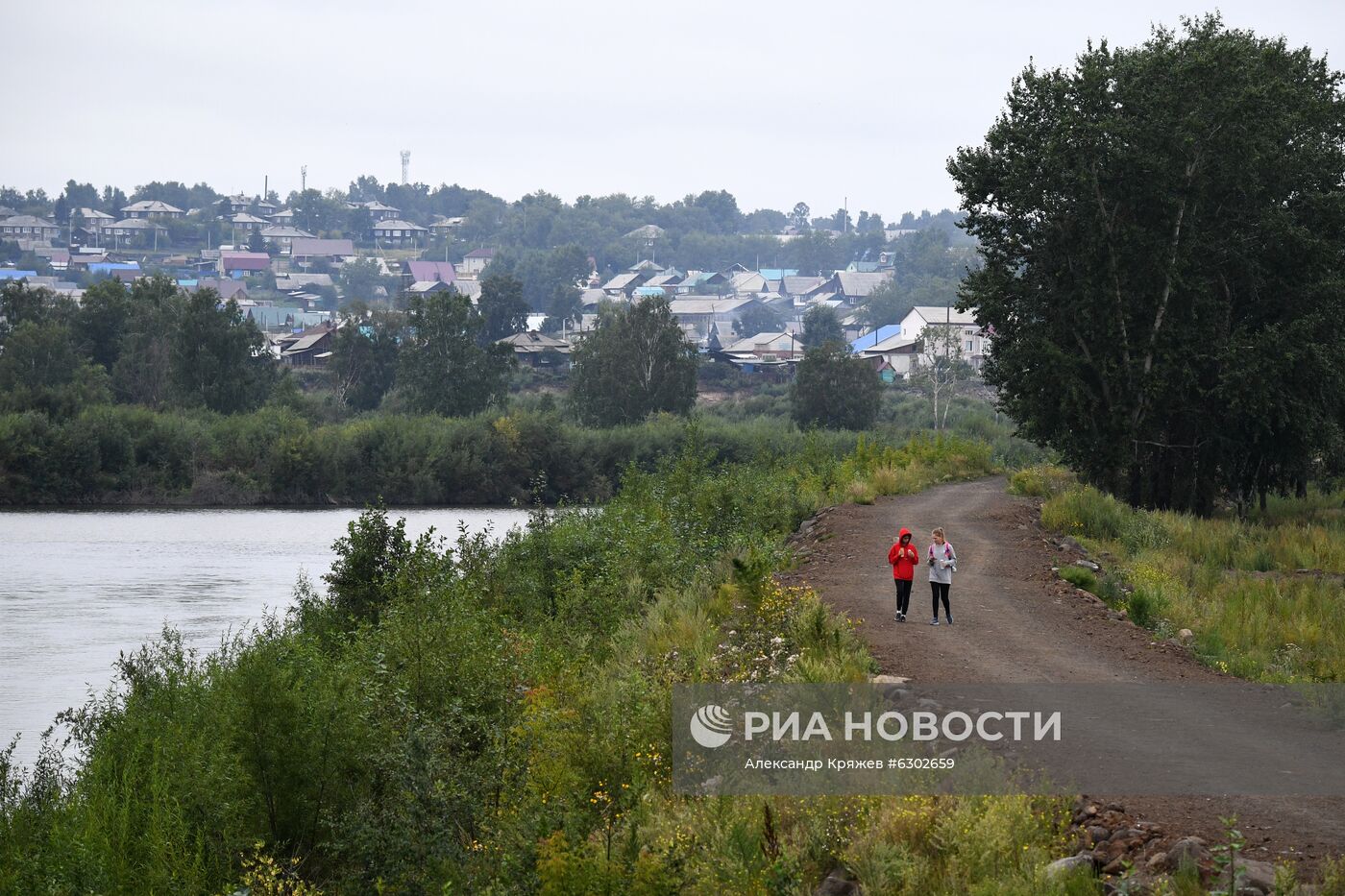 Тулун после паводка 