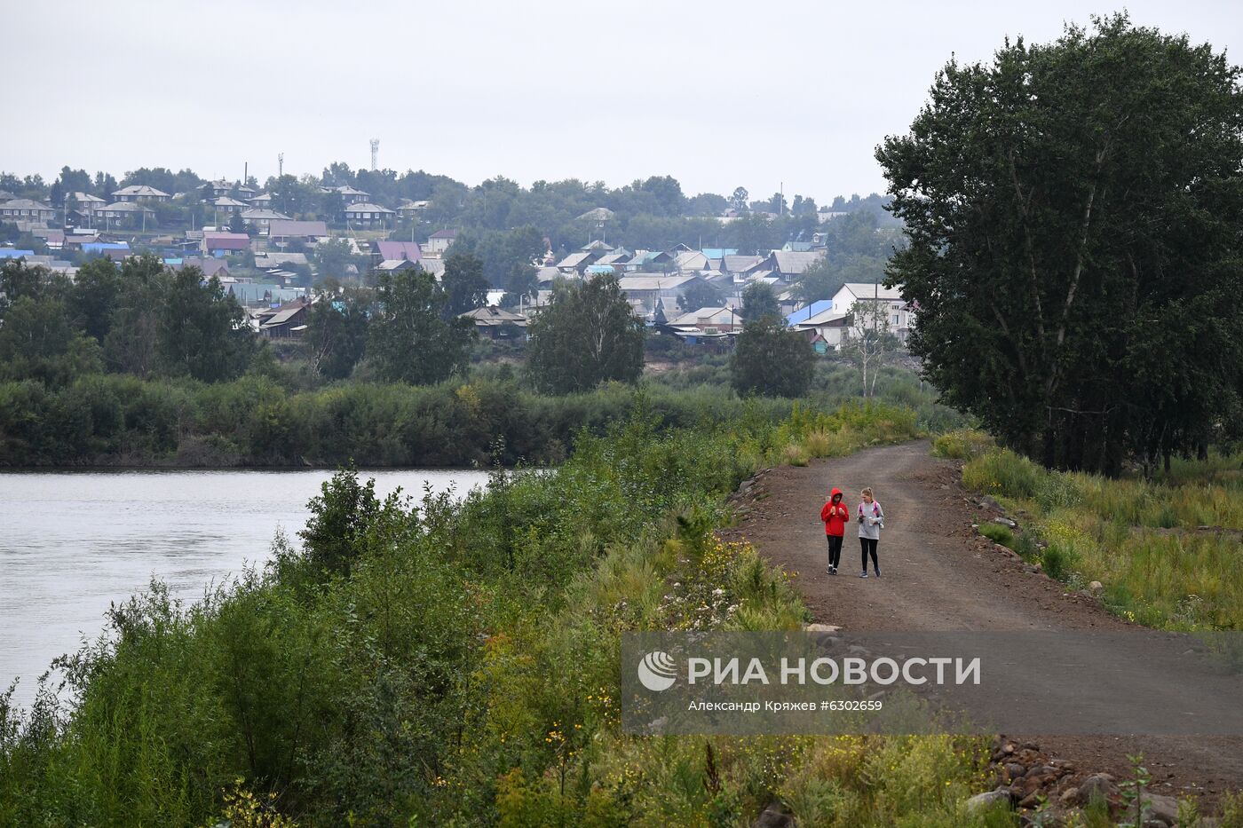 Тулун после паводка 