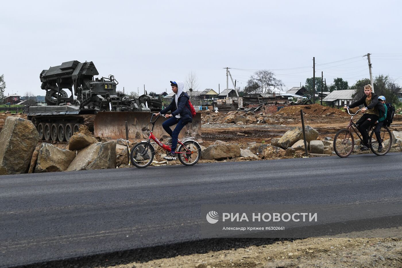 Тулун после паводка