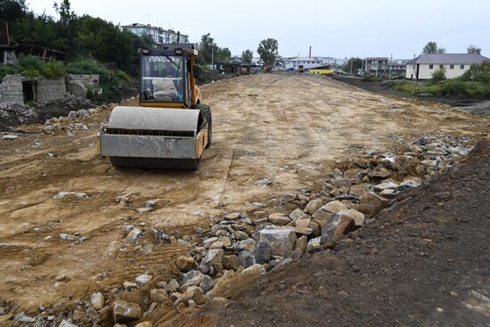 Тулун после паводка 