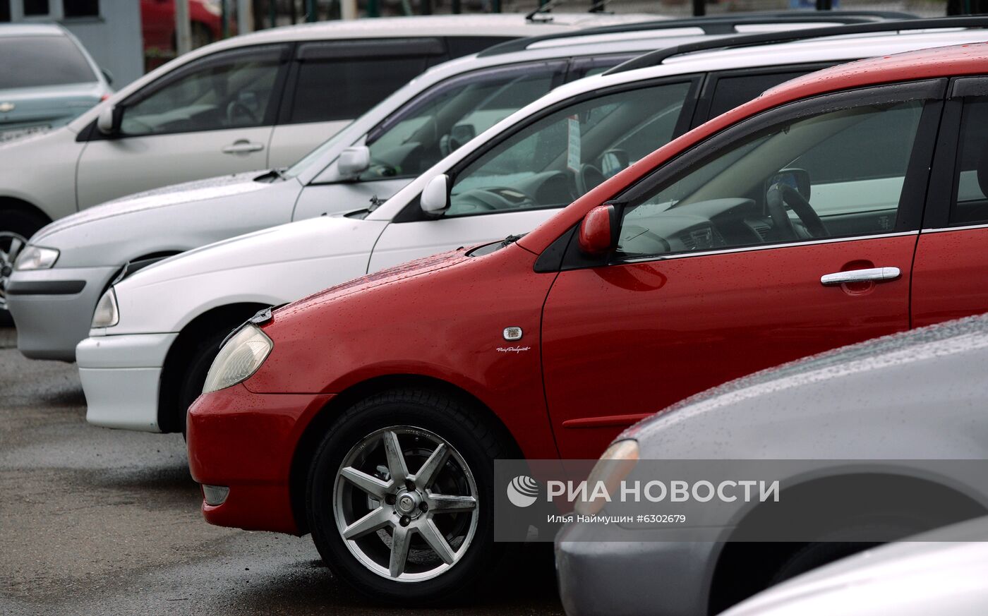 Автомобильный рынок в Красноярске