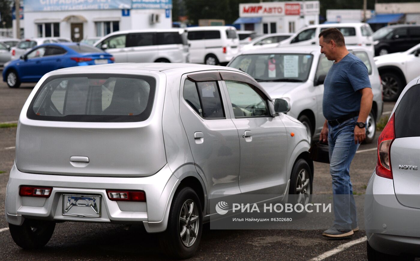 Автомобильный рынок в Красноярске