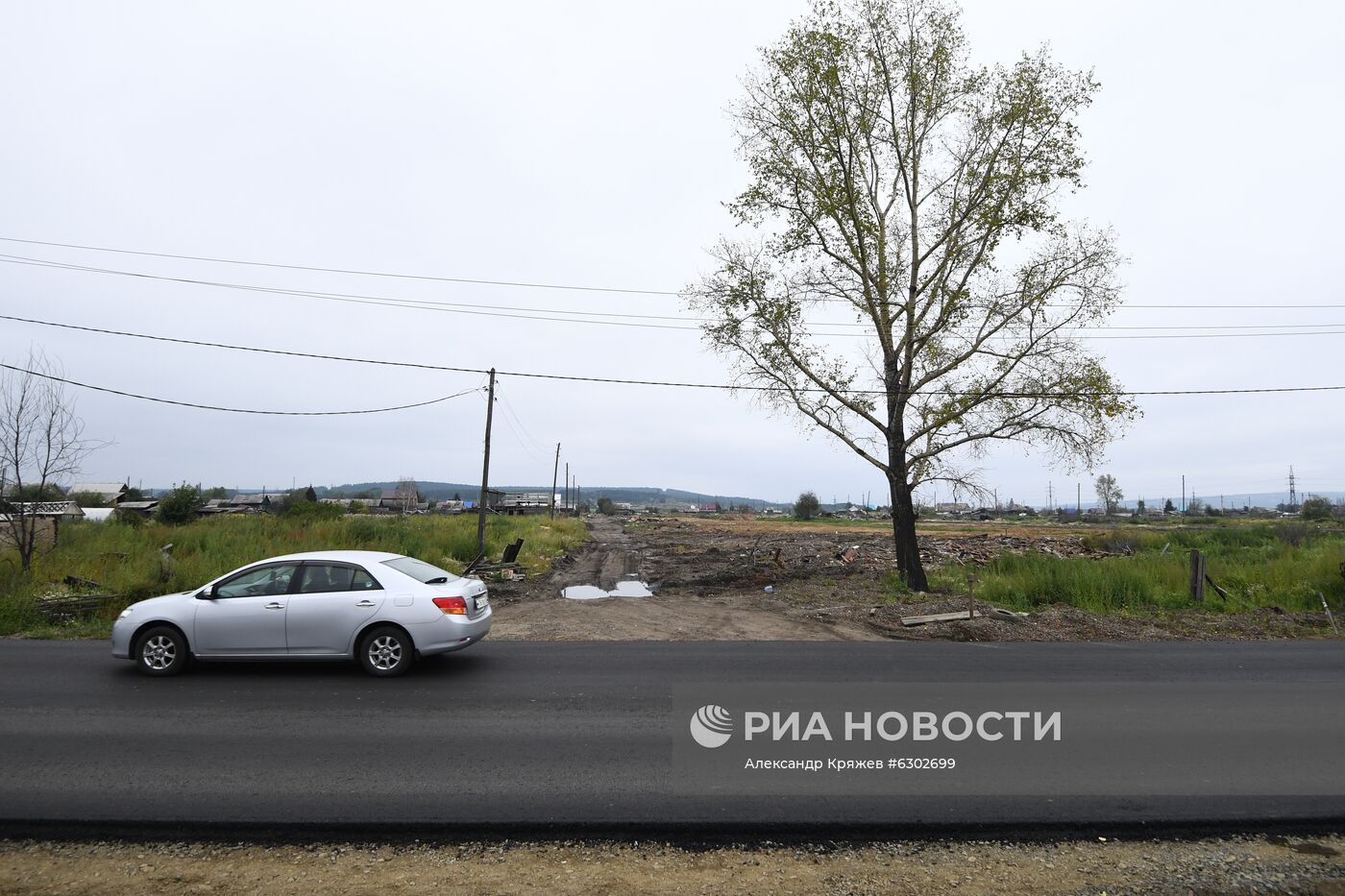 Тулун после паводка 