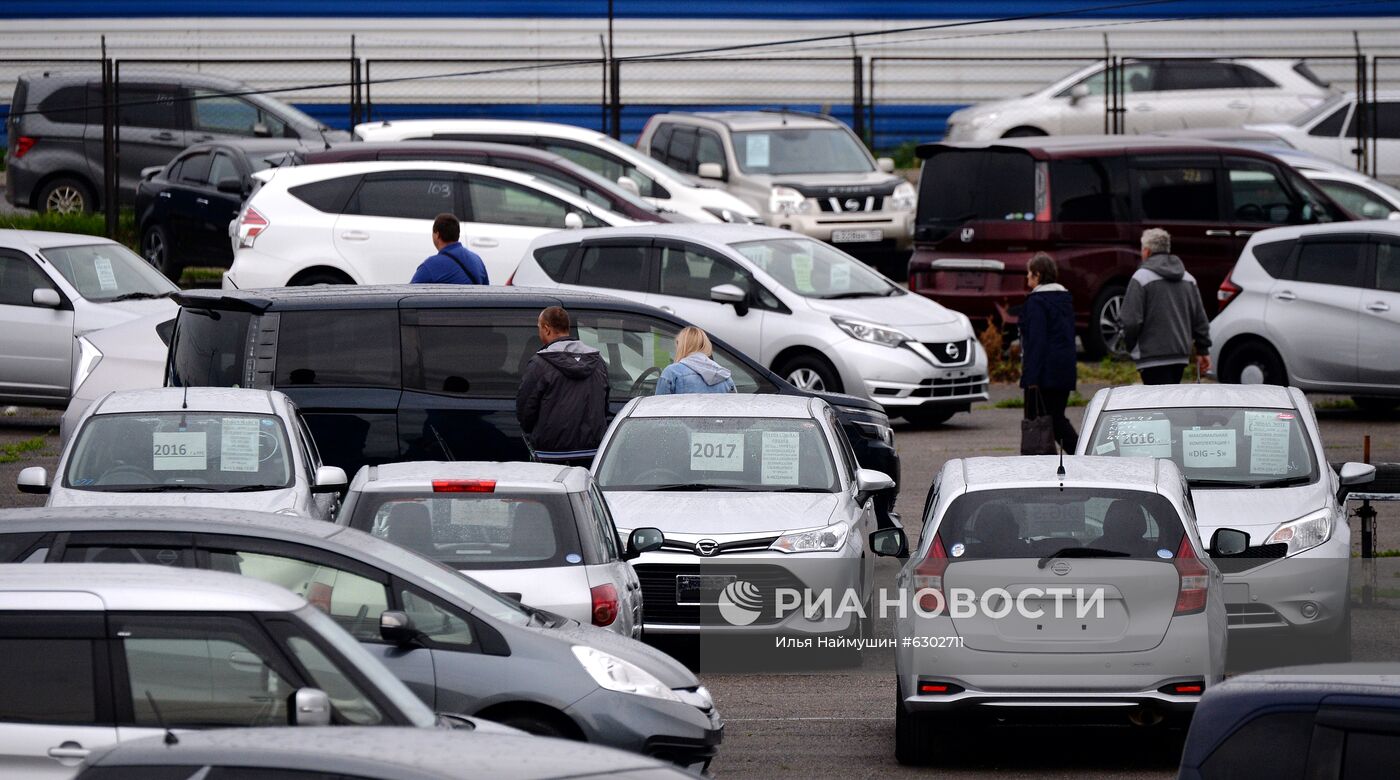 Автомобильный рынок в Красноярске