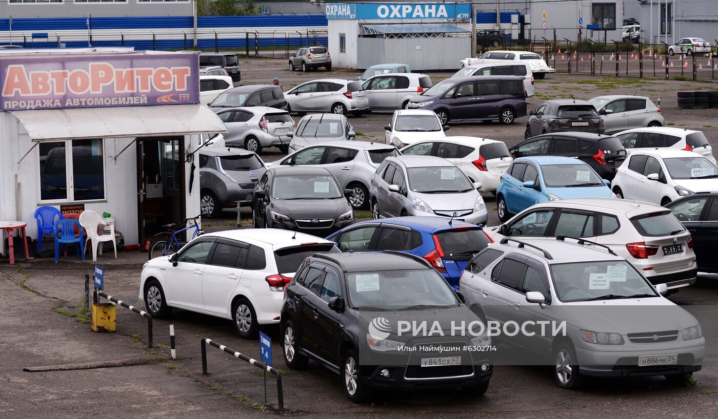 Автомобильный рынок в Красноярске