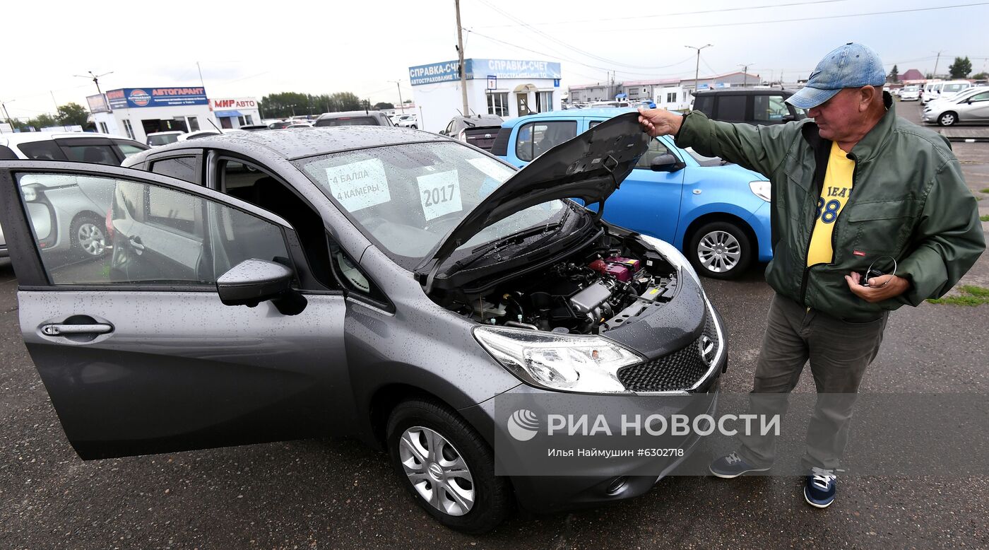 Автомобильный рынок в Красноярске