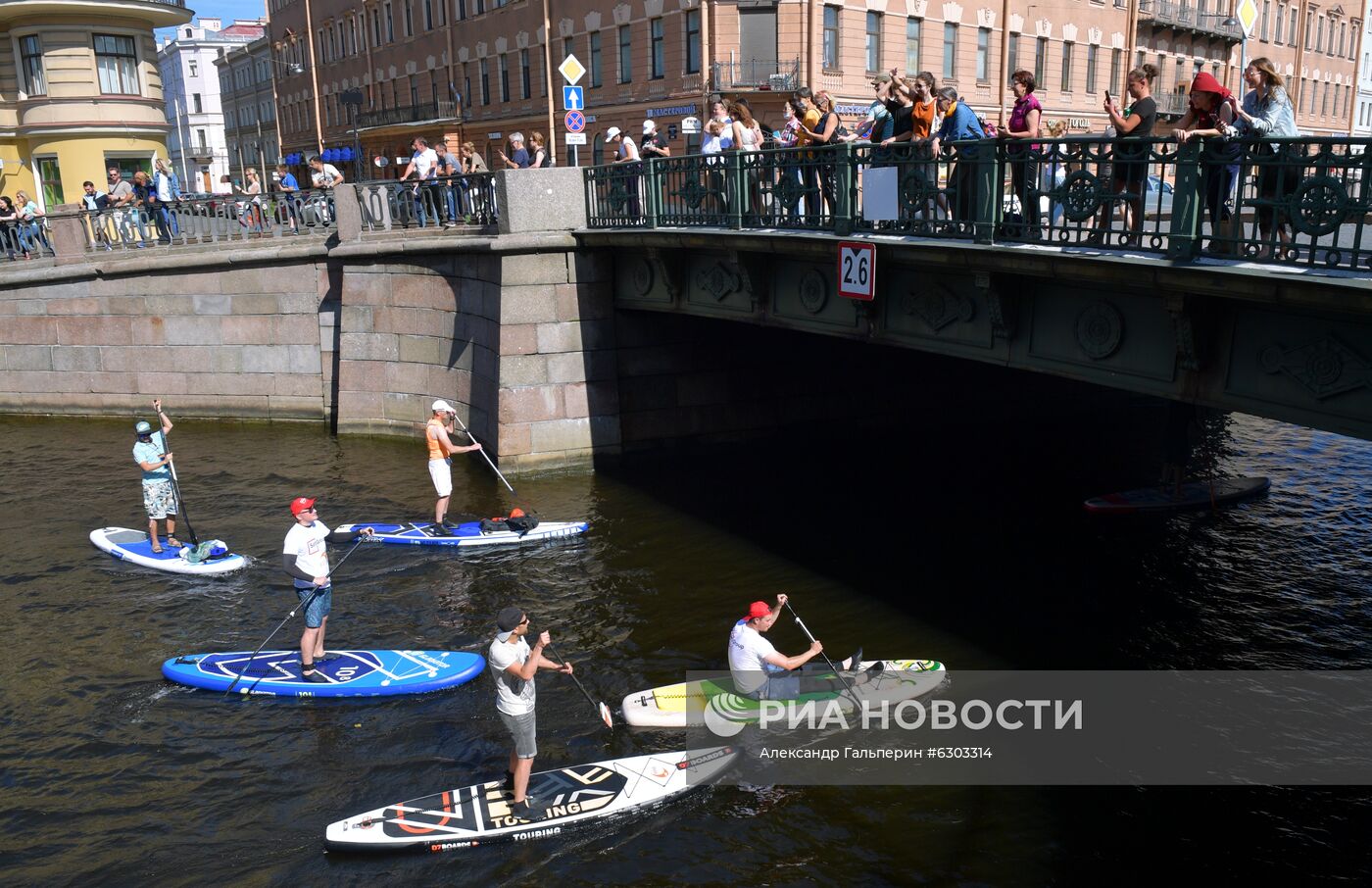 Международный фестиваль SUP-серфинга "Фонтанка-SUP" 