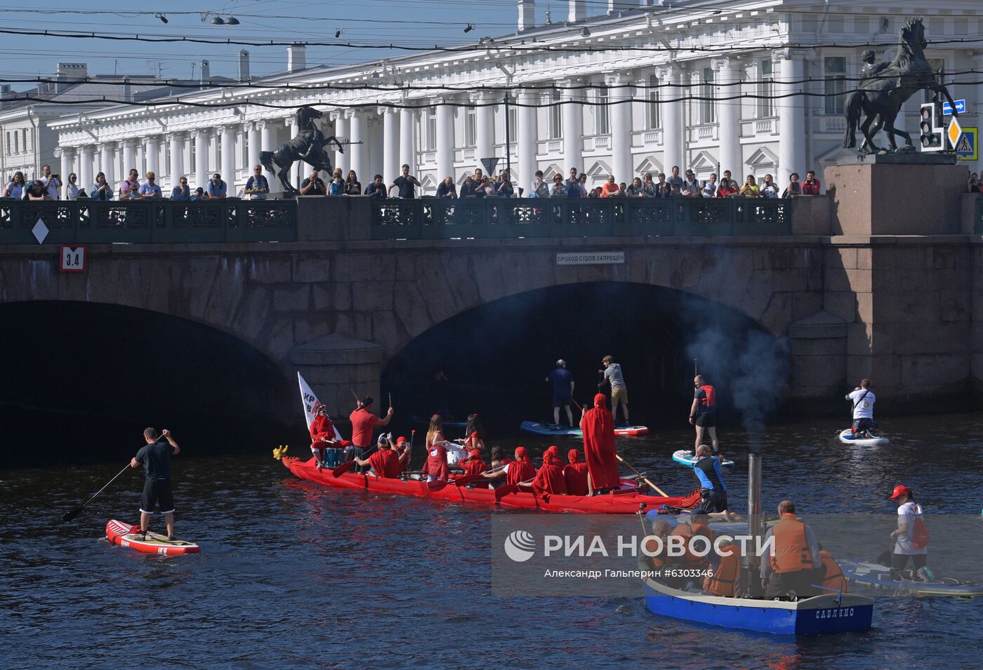 Международный фестиваль SUP-серфинга "Фонтанка-SUP" 