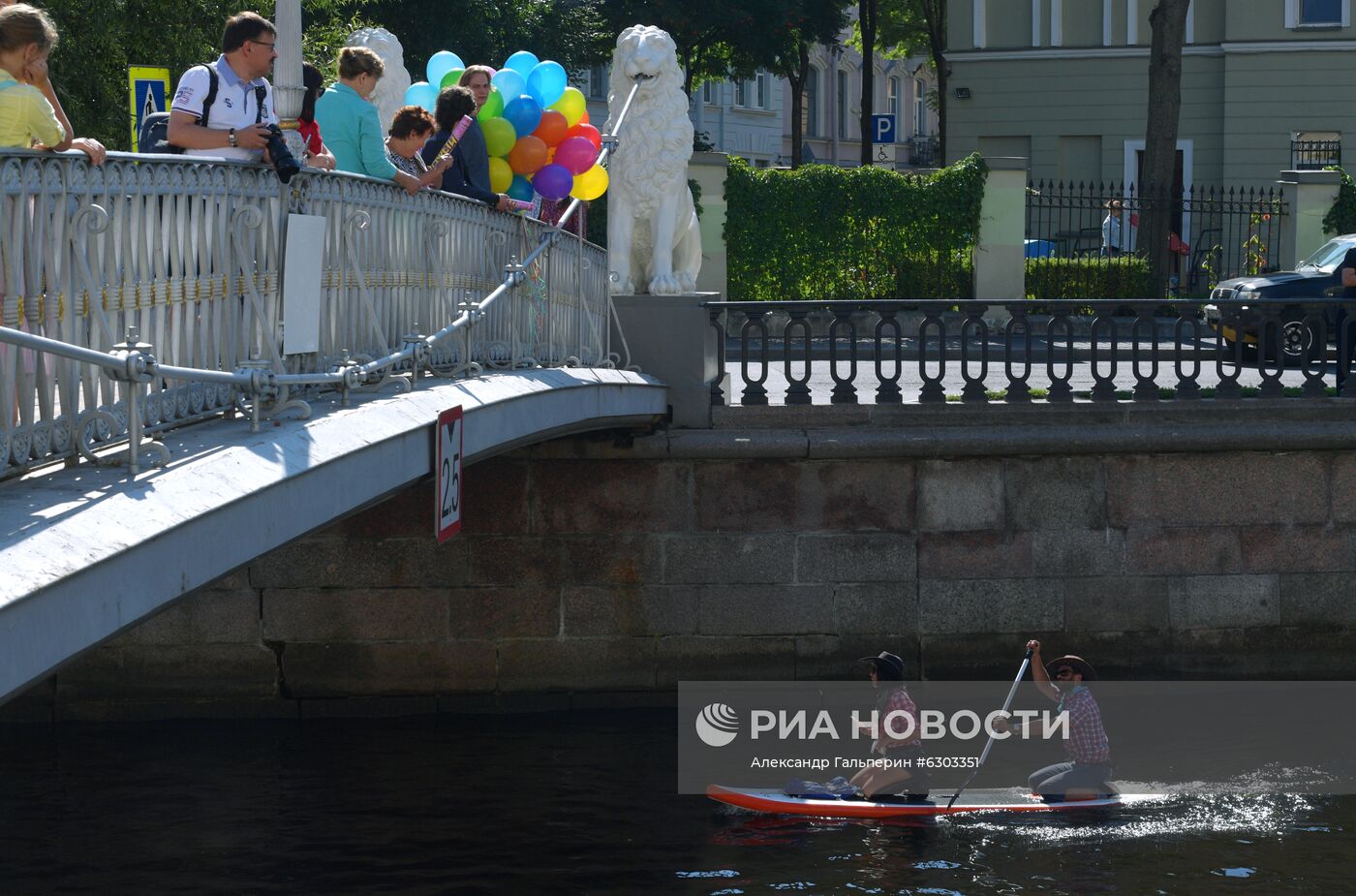 Международный фестиваль SUP-серфинга "Фонтанка-SUP" 