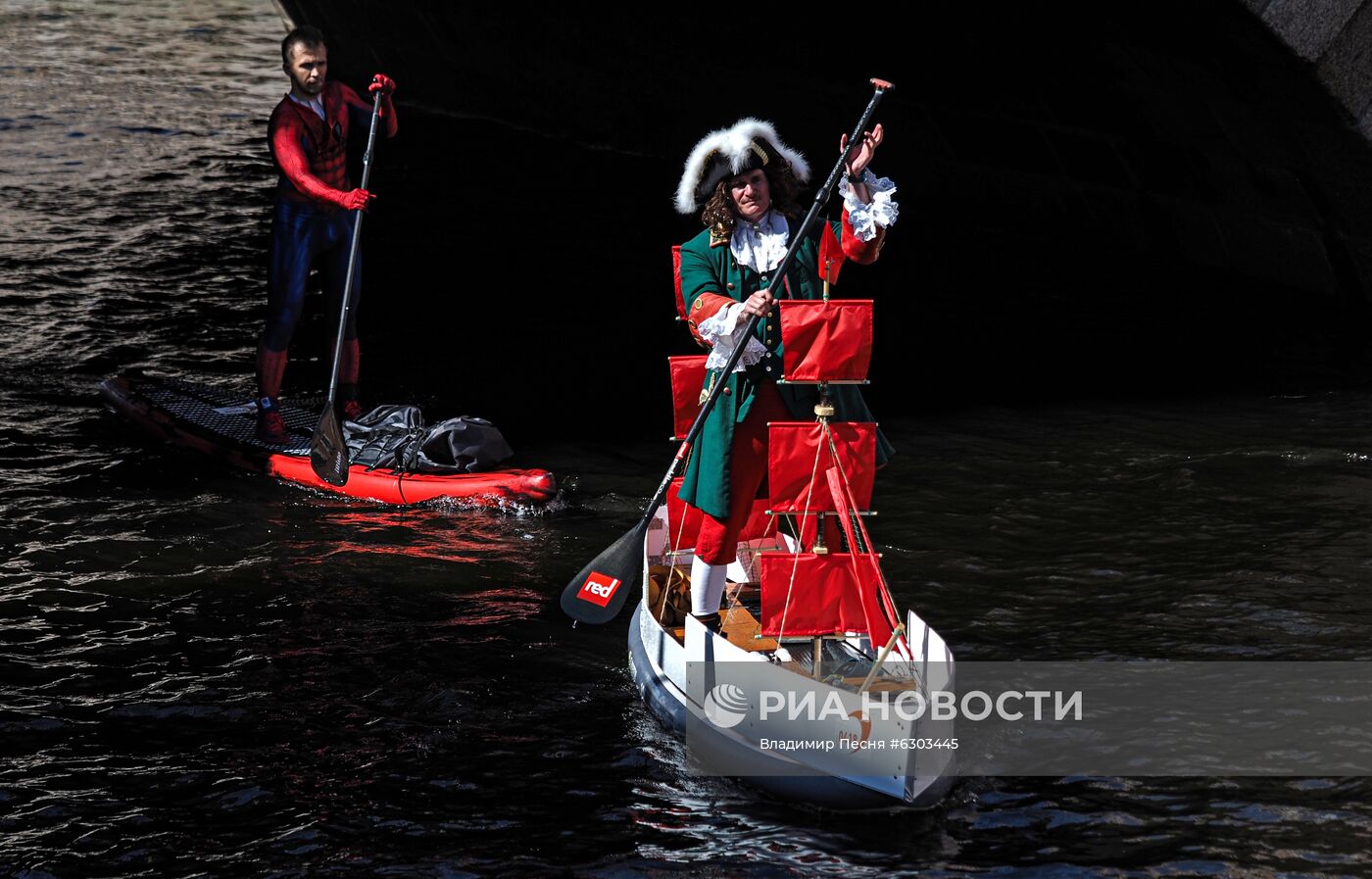 Международный фестиваль SUP-серфинга "Фонтанка-SUP" 