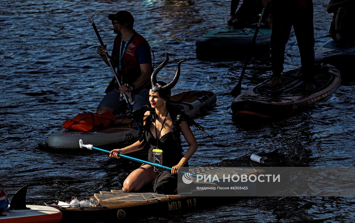 Международный фестиваль SUP-серфинга "Фонтанка-SUP" 