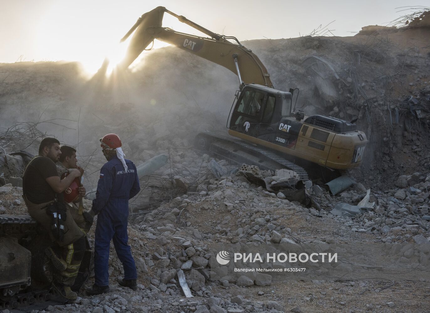 Последствия взрыва в Ливане 