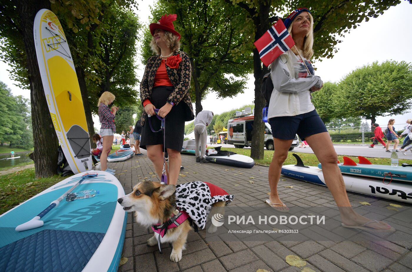 Международный фестиваль SUP-серфинга "Фонтанка-SUP" 