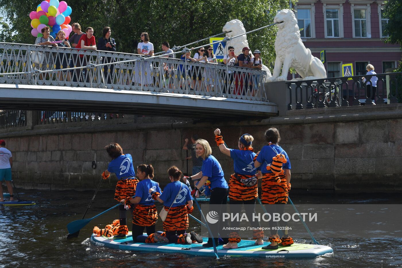 Международный фестиваль SUP-серфинга "Фонтанка-SUP" 