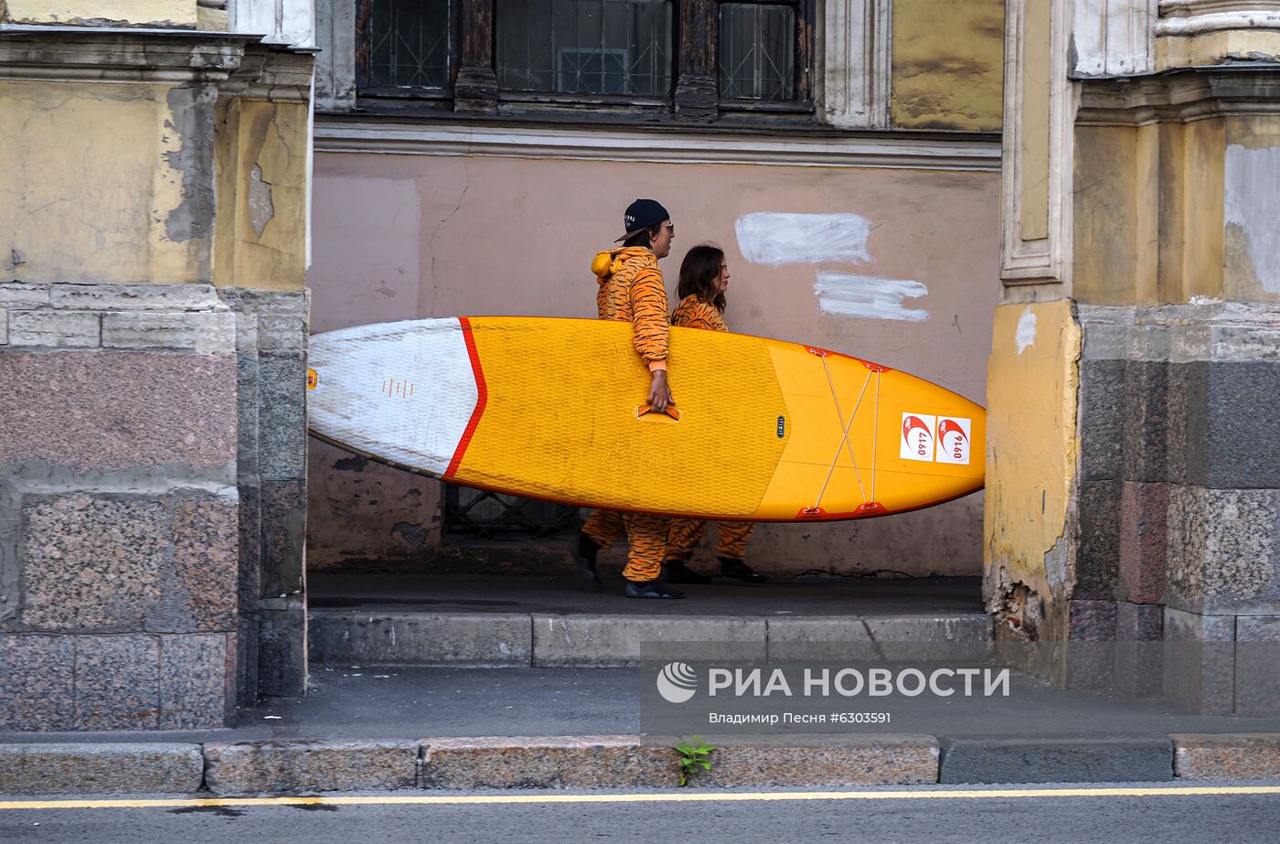 Международный фестиваль SUP-серфинга "Фонтанка-SUP" 