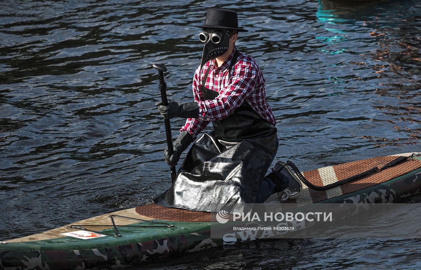 Международный фестиваль SUP-серфинга "Фонтанка-SUP" 