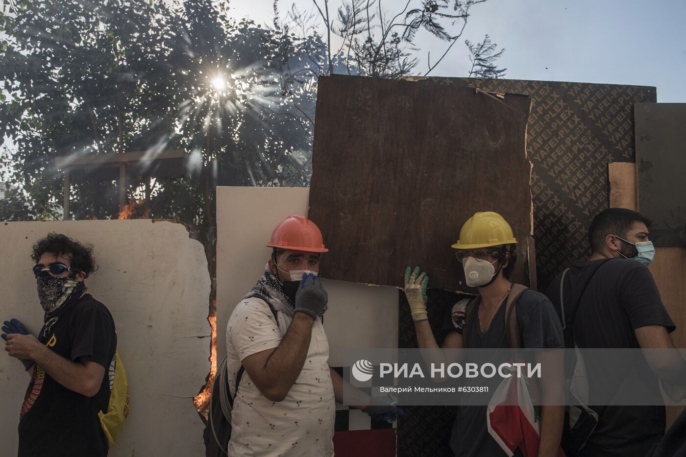 Столкновения в центре Бейрута