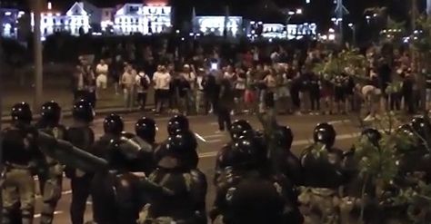 Протесты в Белоруссии