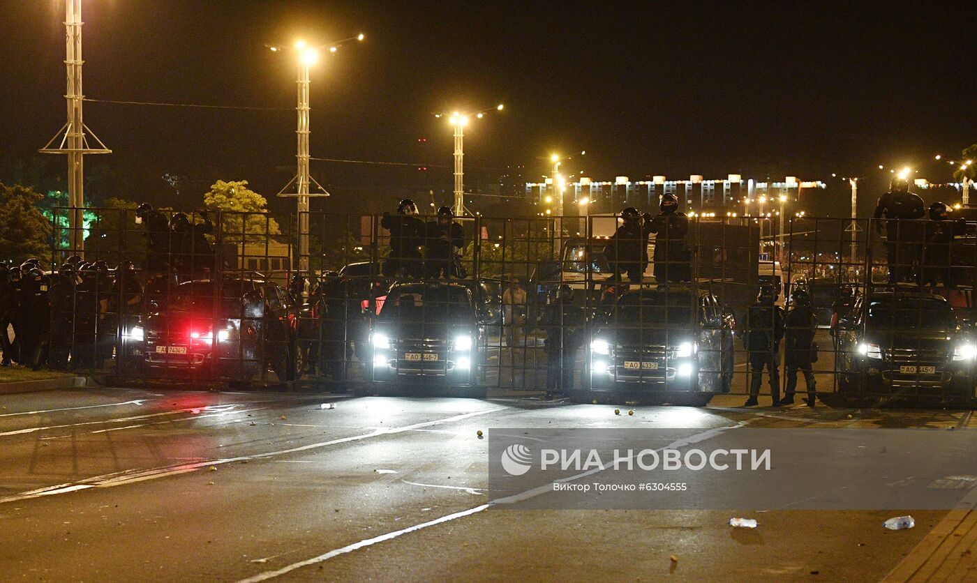Протесты в Белоруссии