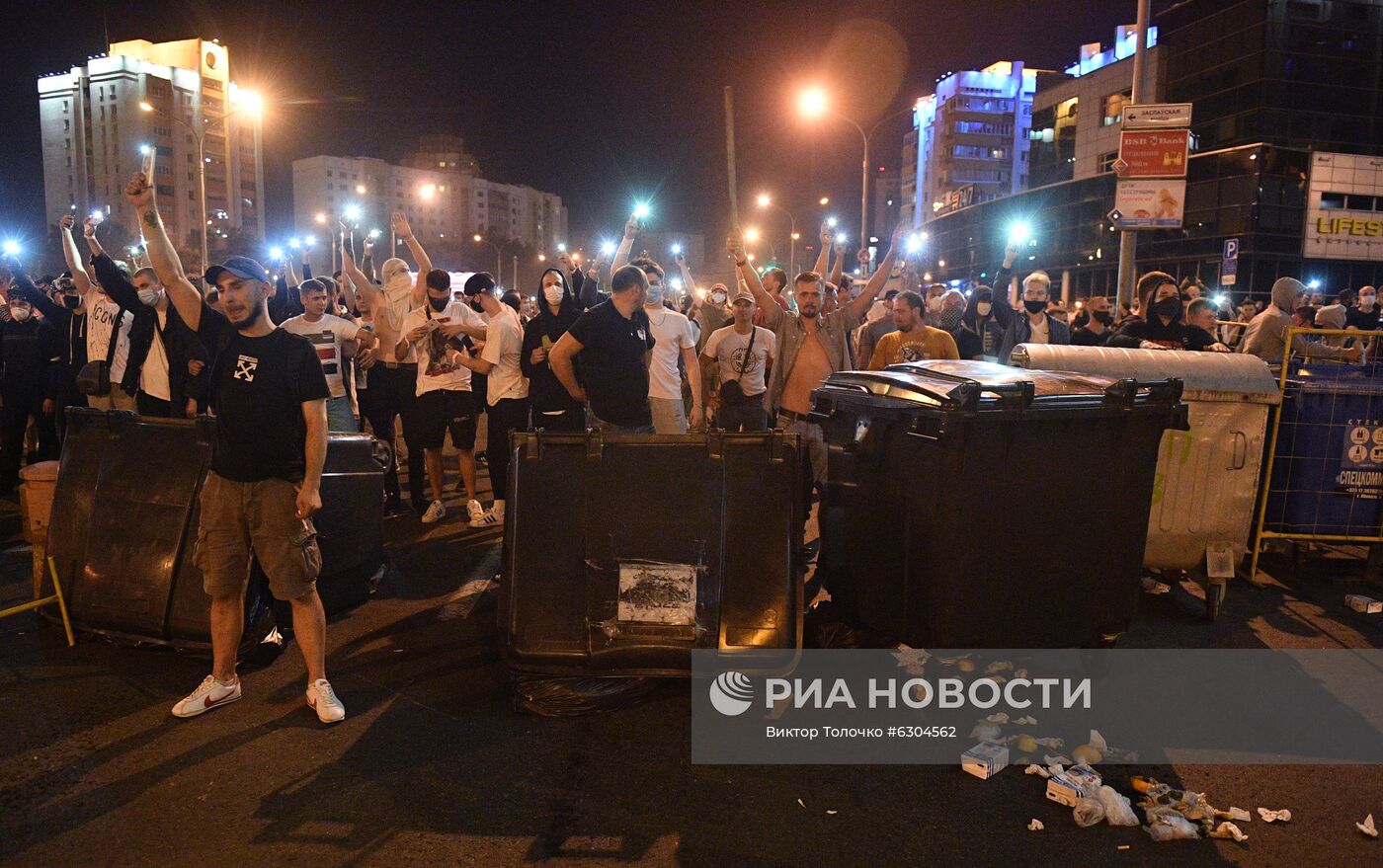 Протесты в Белоруссии