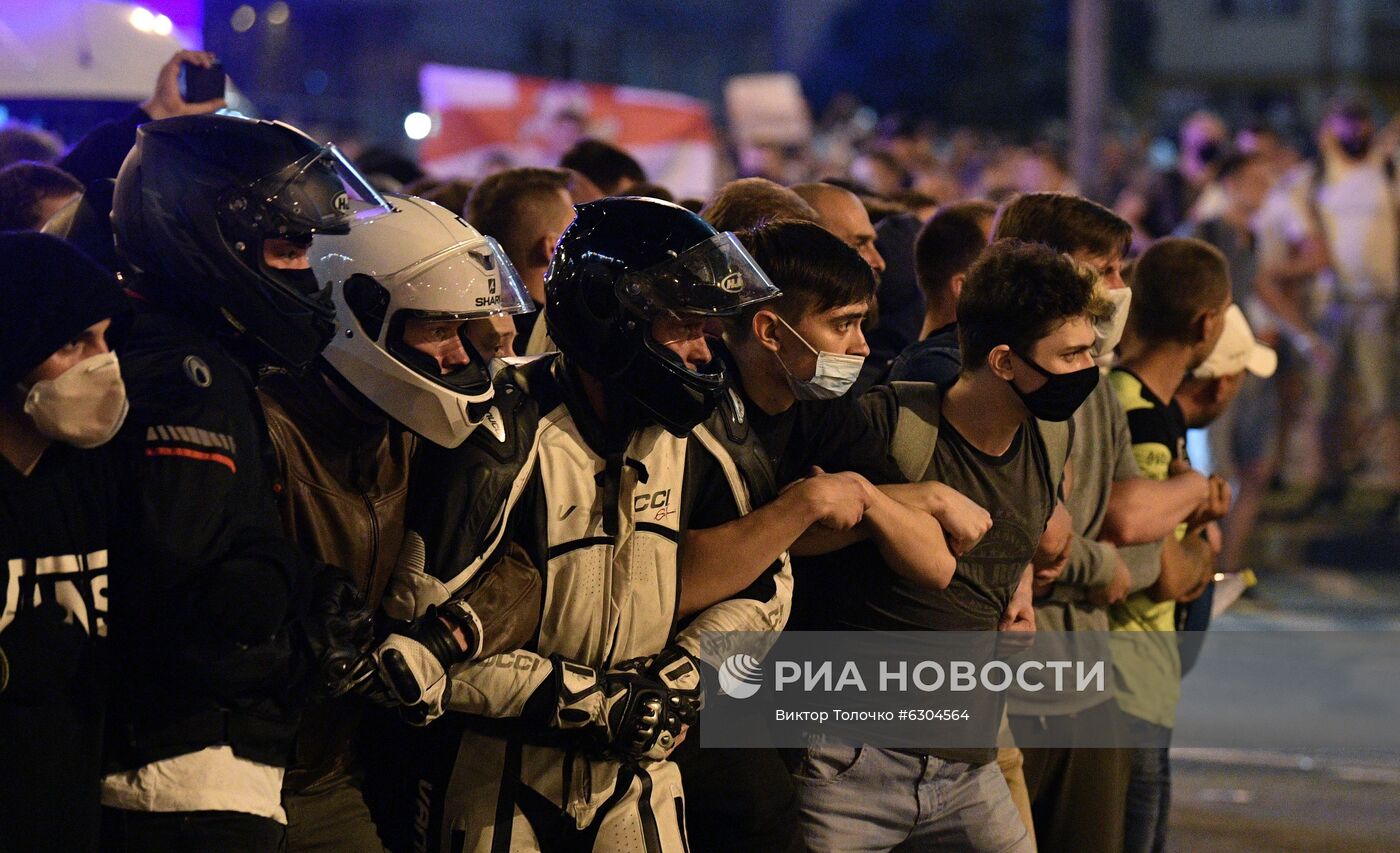 Протесты в Белоруссии