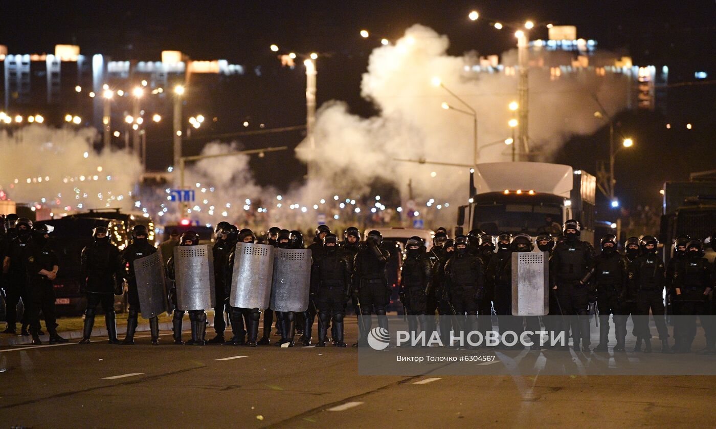 Протесты в Белоруссии