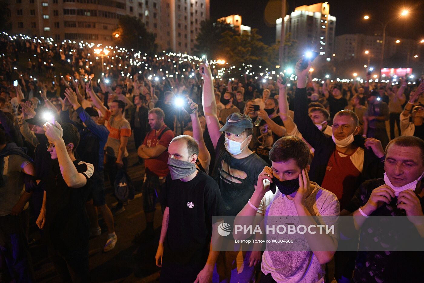 Протесты в Белоруссии