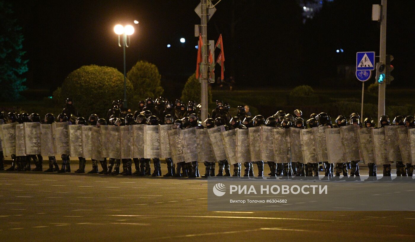 Протесты в Белоруссии