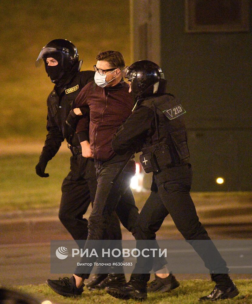 Протесты в Белоруссии