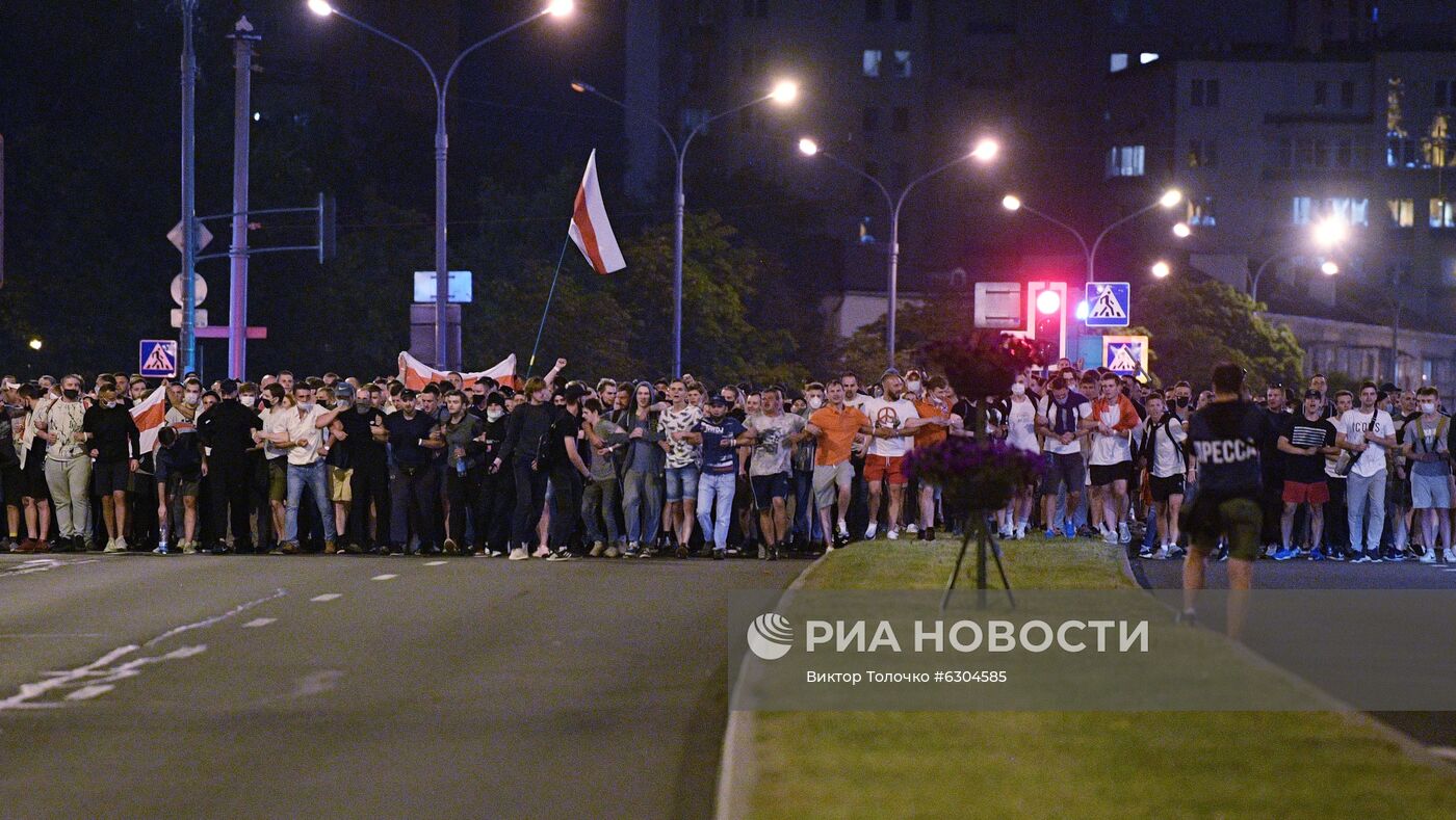 Протесты в Белоруссии