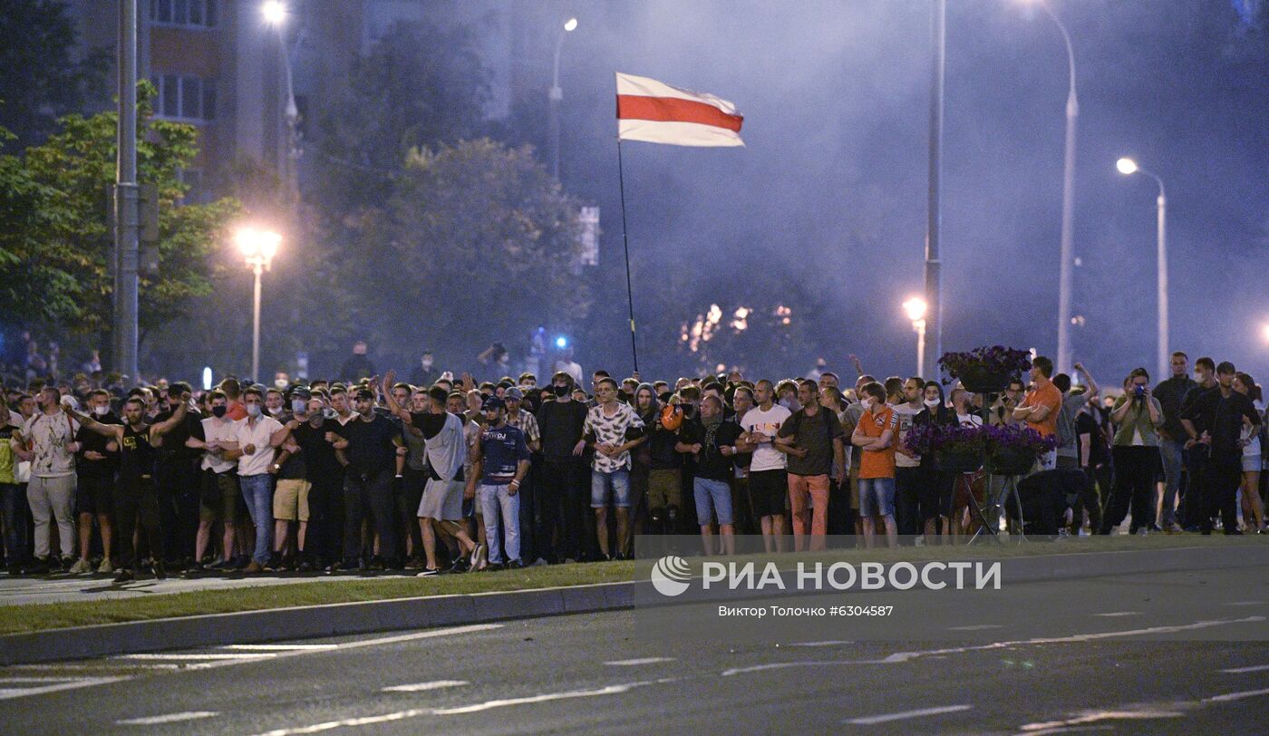 Протесты в Белоруссии