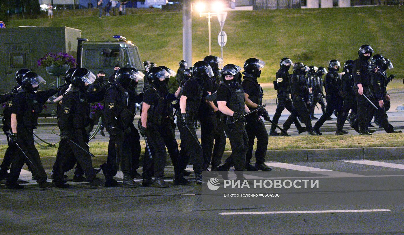 Протесты в Белоруссии