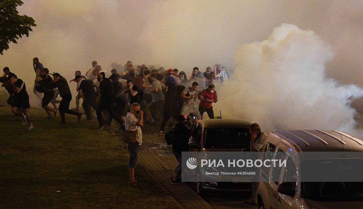 Протесты в Белоруссии