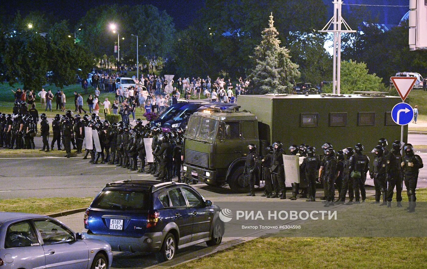 Протесты в Белоруссии