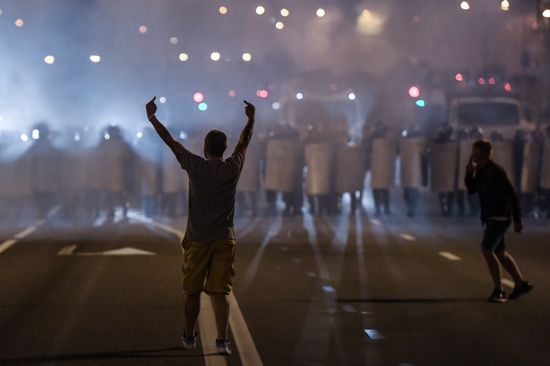 Протесты в Белоруссии