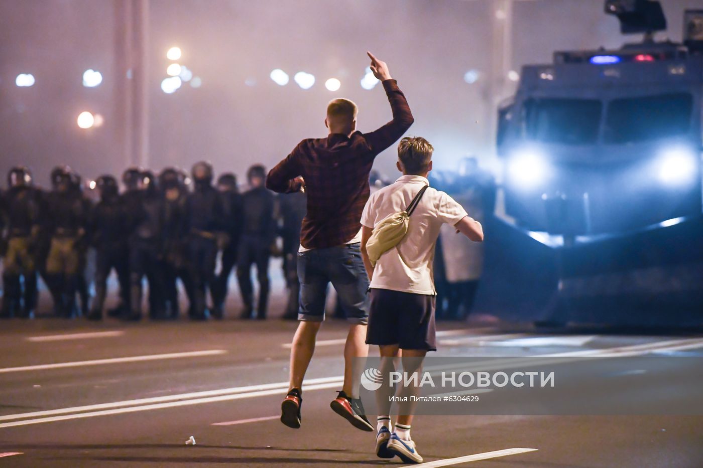 Протесты в Белоруссии