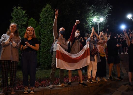 Протесты в Белоруссии