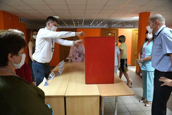 Подсчёт голосов на выборах президента Белоруссии