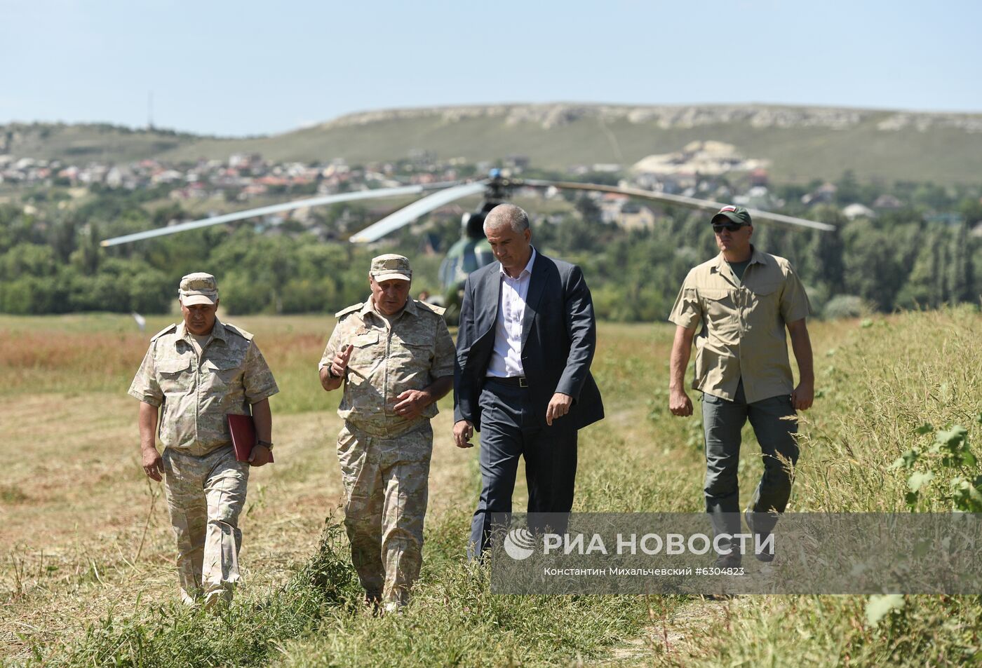 Запуск трубопровода в Крыму