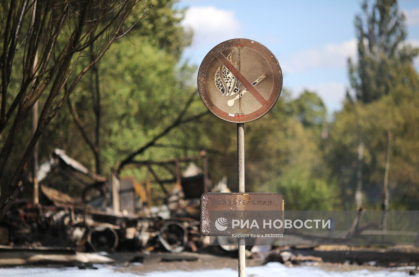 Взрыв газа на АЗС в Волгограде