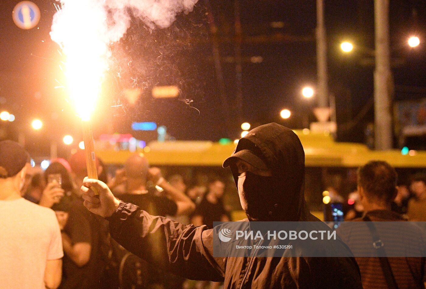 Протесты в Минске