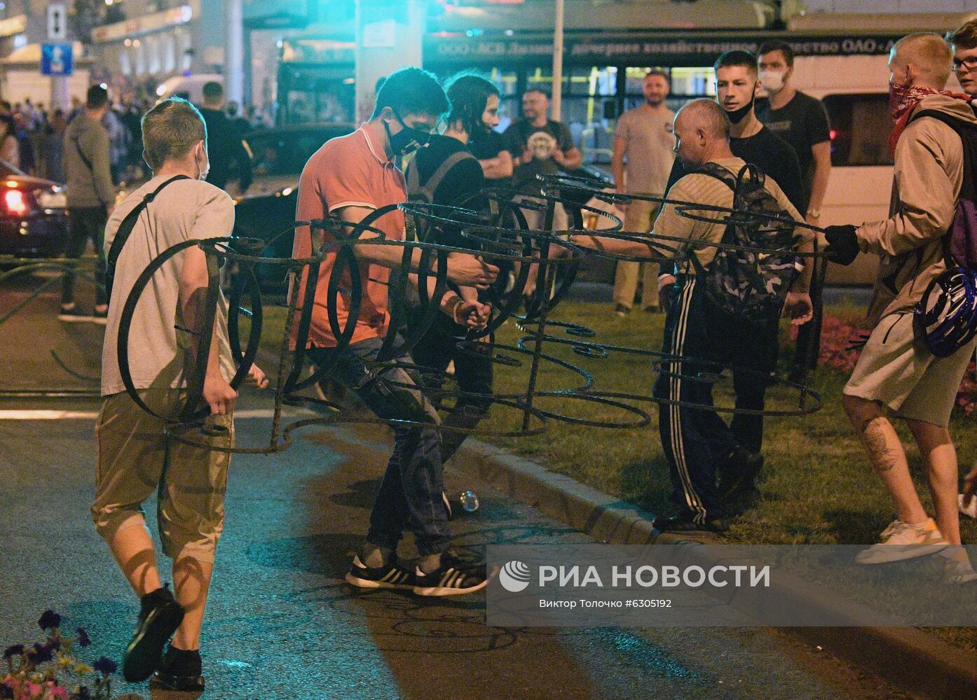 Протесты в Минске