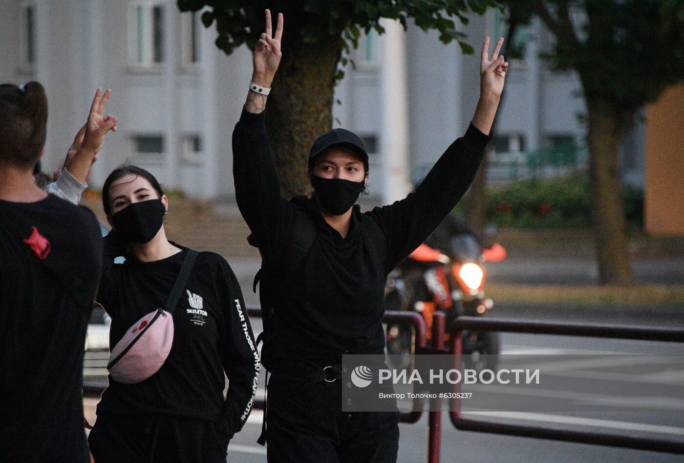 Протесты в Минске