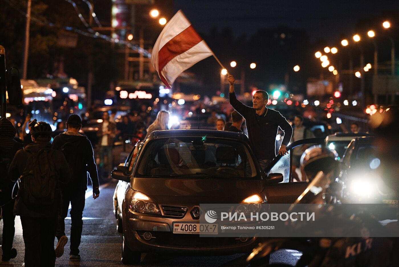 Протесты в Минске