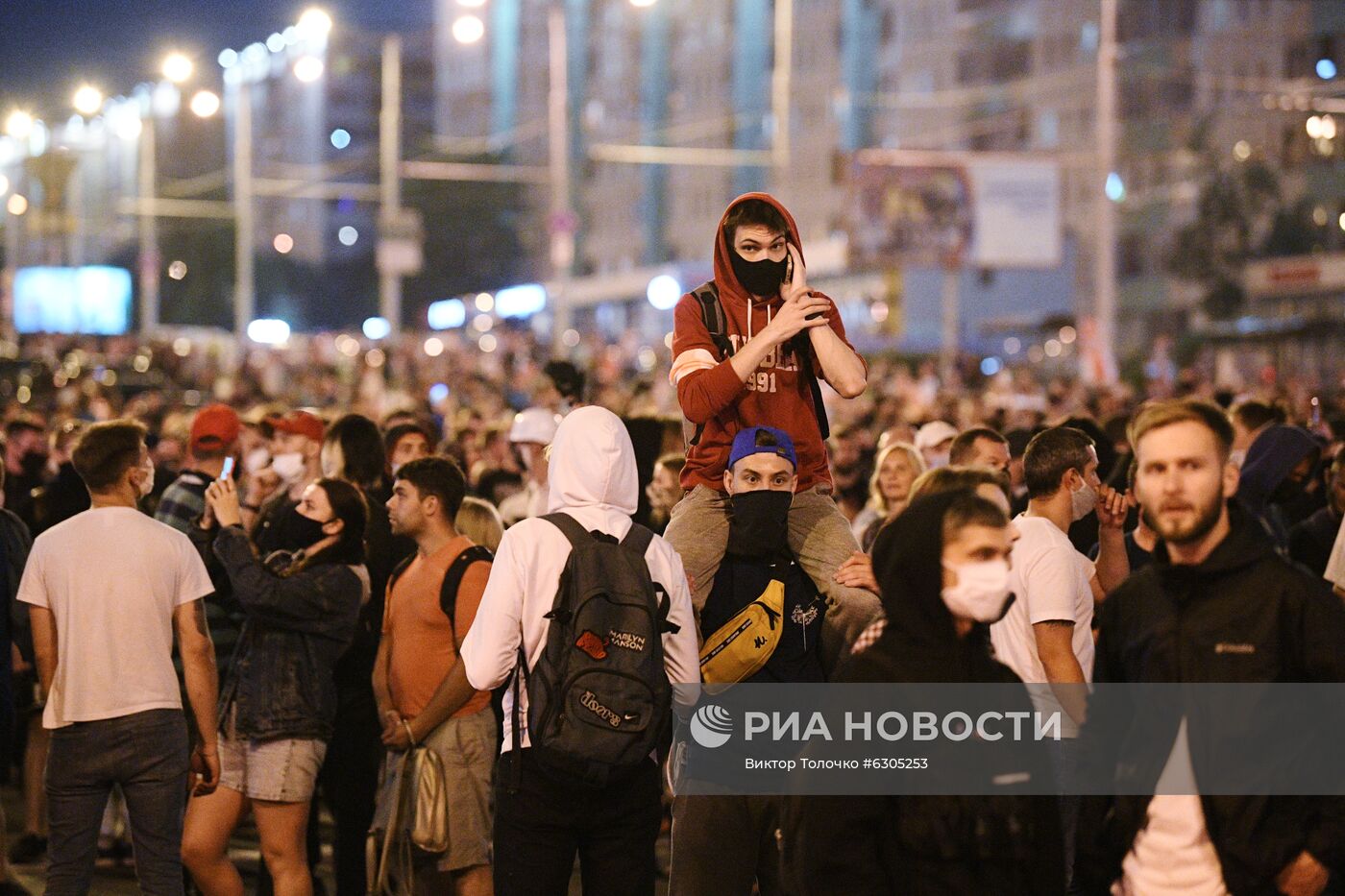 Протесты в Минске