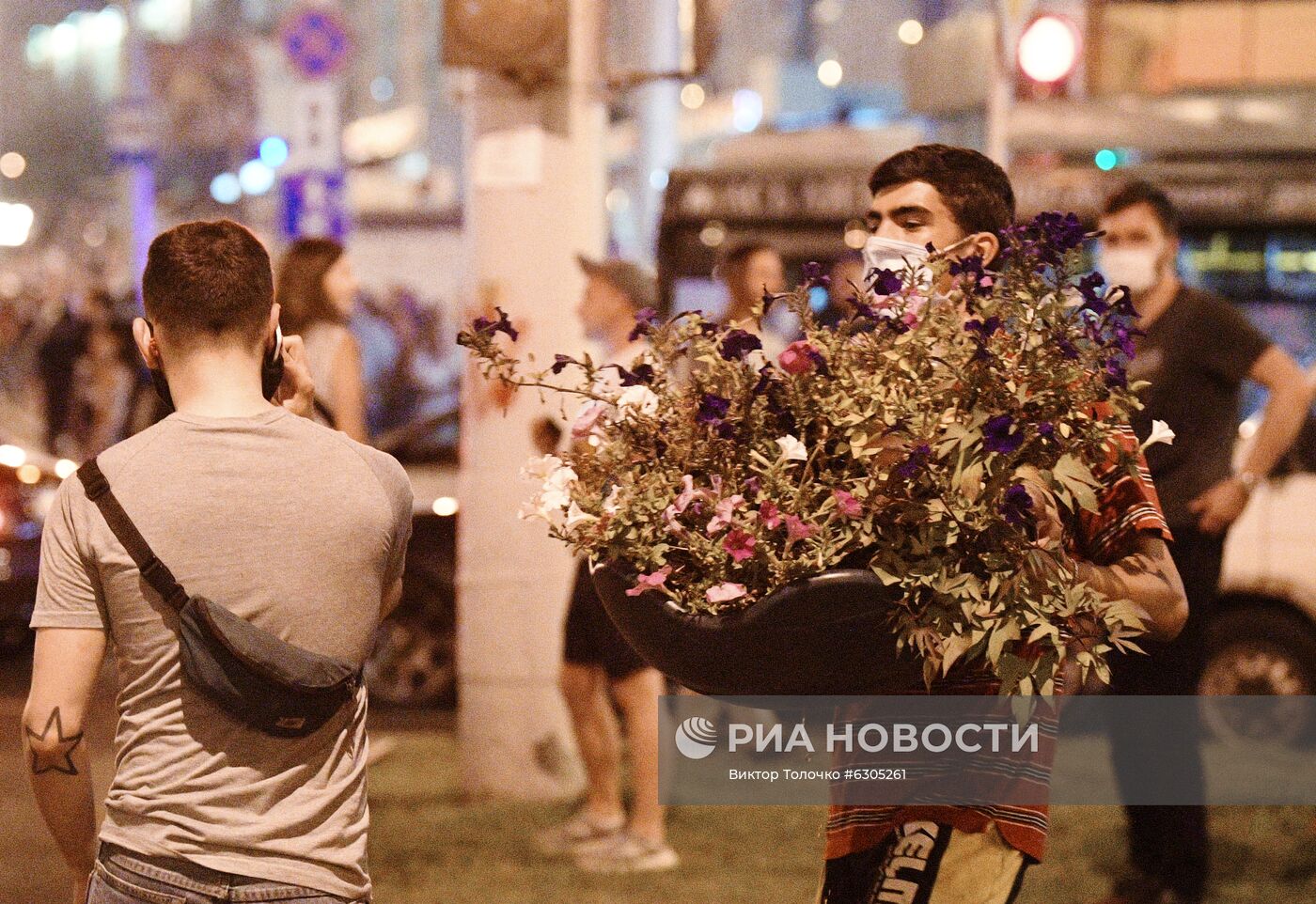 Протесты в Минске