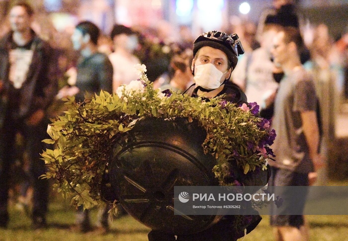 Протесты в Минске