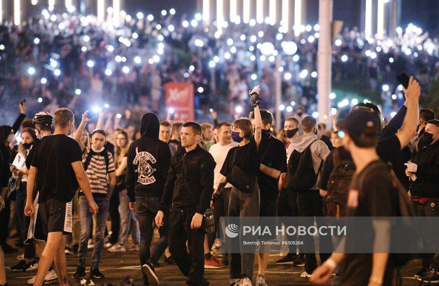 Протесты в Минске