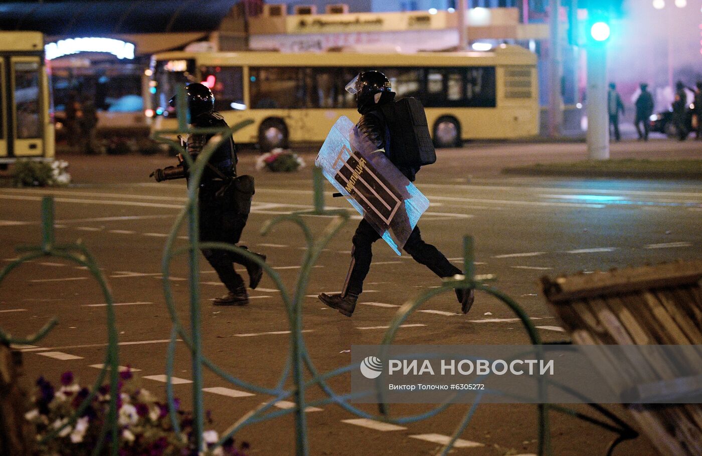 Протесты в Минске