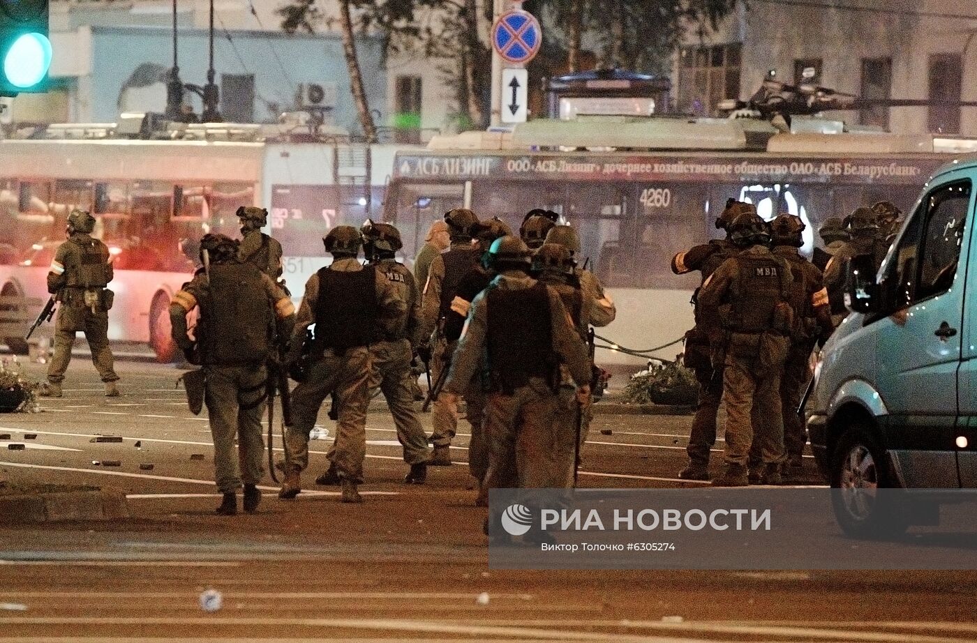 Протесты в Минске